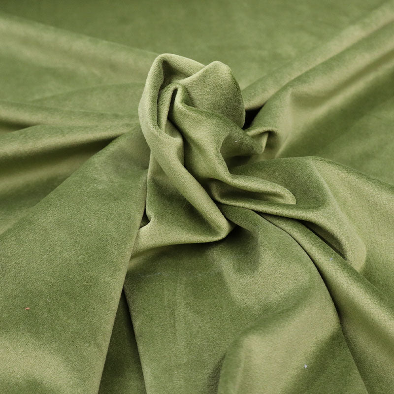 Furnishing Velvet - Olive Green
