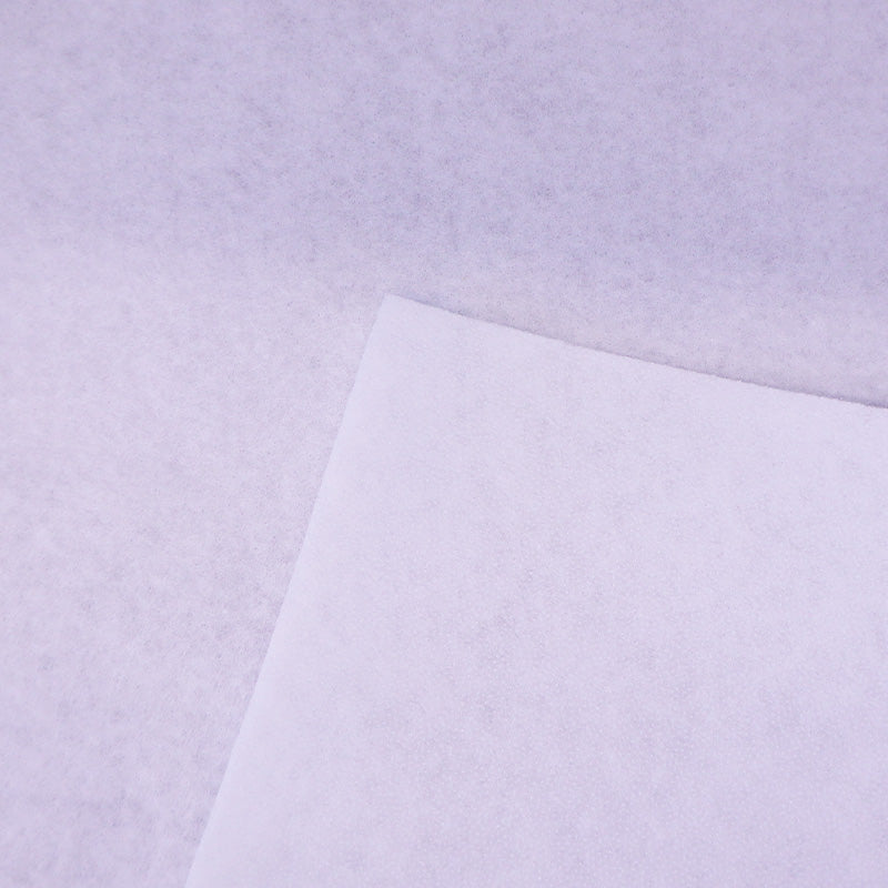 100% Polyester  White Fusible Fleece Fabric