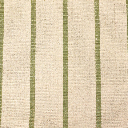 Heavy Weight Cotton - Green Stripe