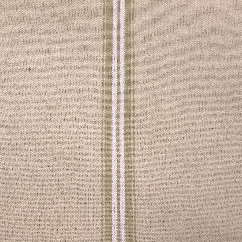 100% Cotton White Ticking Stripe heavy Weight Furnishing Fabric