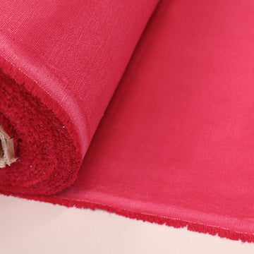 100% cotton Brushed Panama Fabric - Raspberry Pink