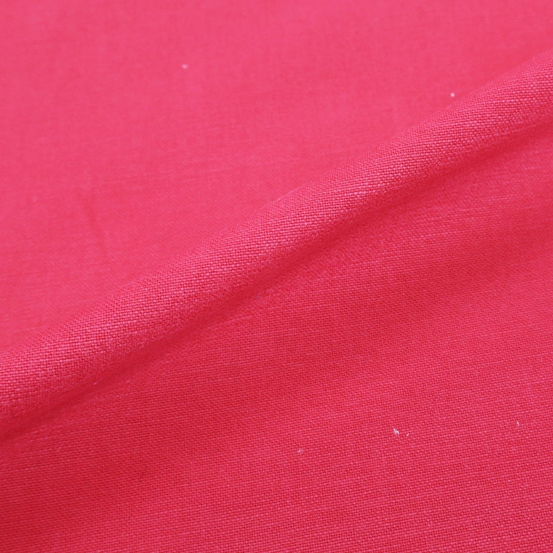 100% cotton Brushed Panama Fabric - Raspberry Pink