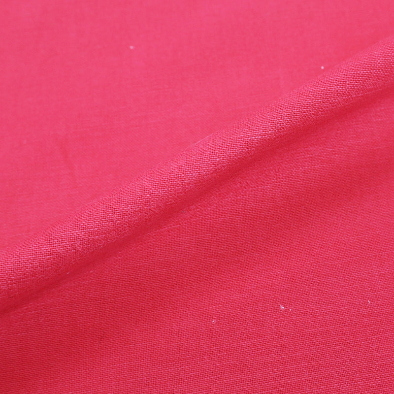 100% cotton Brushed Panama Fabric - Raspberry Pink