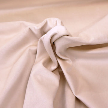 Home Furnishing Velvet - Cloud Cream