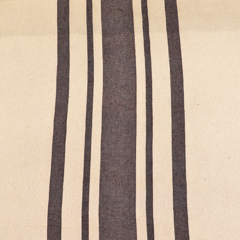 Indian Cotton - BIG Stripe - Chocolate