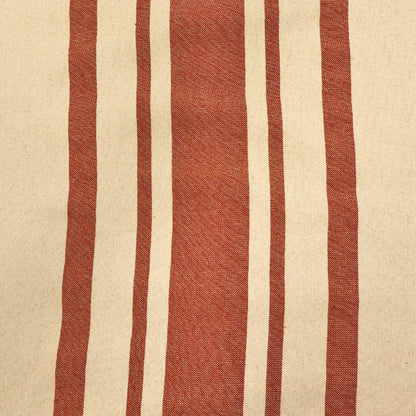 Indian Cotton - BIG Stripe - Ginger Nut