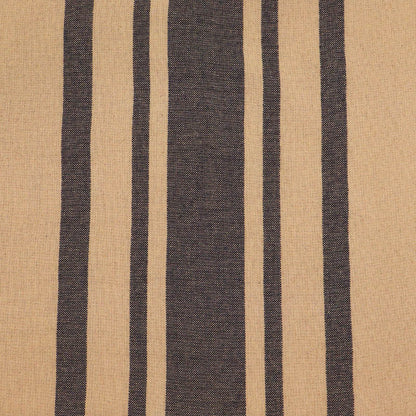 Indian Cotton - BIG Stripe - Tobacco and Black