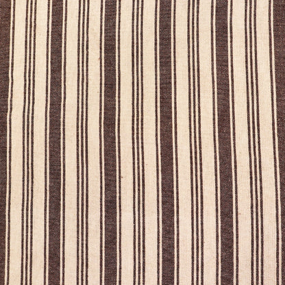 Indian Cotton - Lots of Stripes - Chocolate