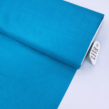 100% Cotton Voile Fabric - Bright Blue