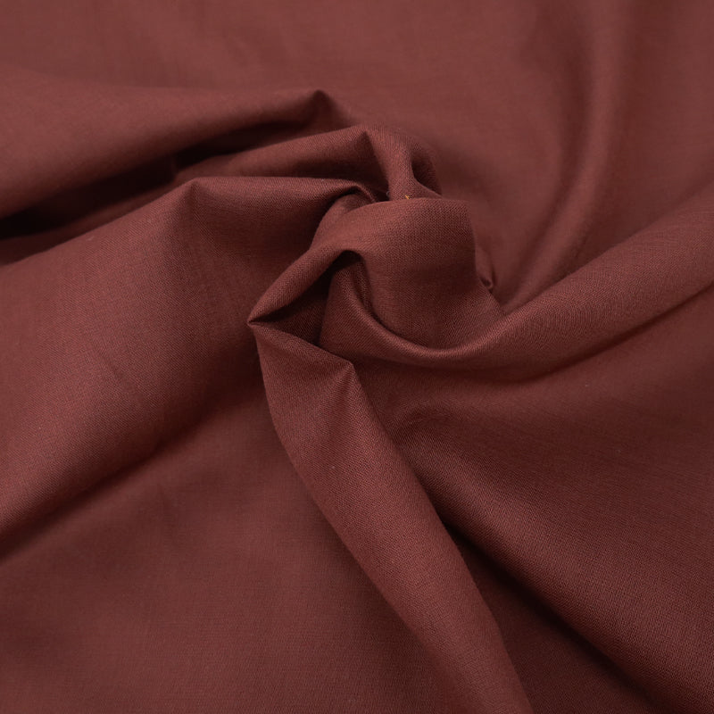 Indian Cotton Voile - Chocolate Brown