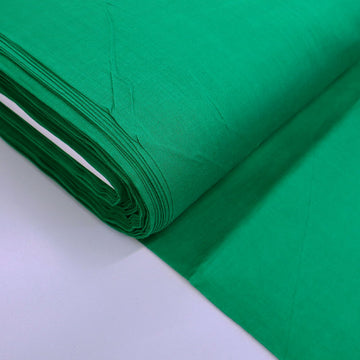 100% Cotton Voile Fabric - Emerald Green