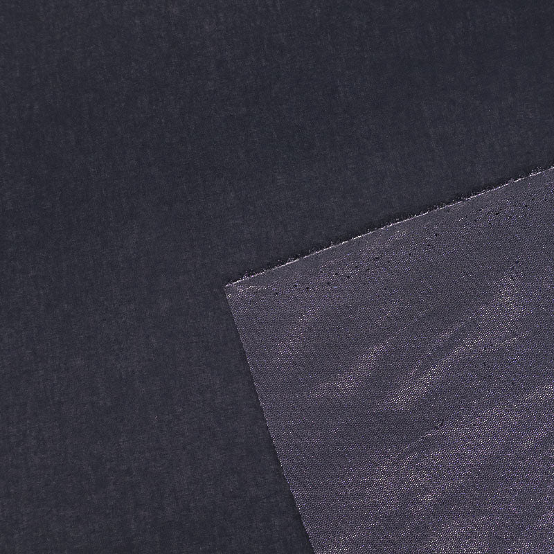 100% Cotton Iron On Fusible Interfacing Fabric - Black