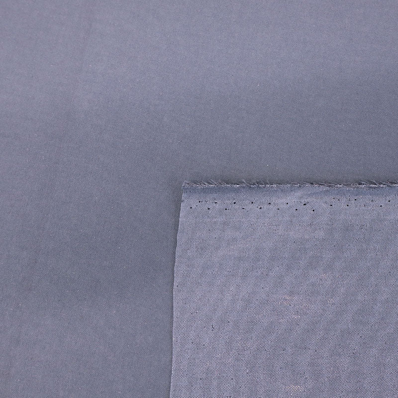 100% woven Cotton Grey Iron On Interfacing Fabric 