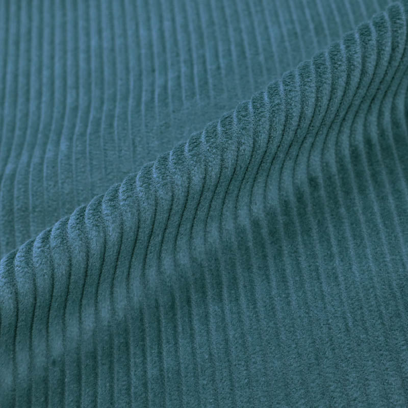 100% Cotton Jumbo Cord Fabric - Pacific Dark Green