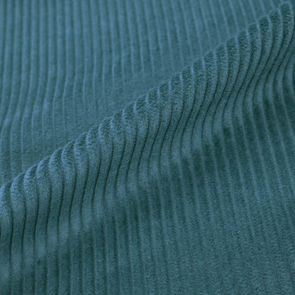 100% Cotton Jumbo Cord Fabric - Pacific Dark Green