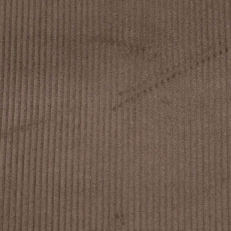 100% Cotton Dark Brown Jumbo Cord Fabric