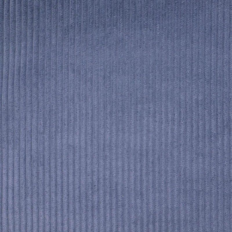 100% Cotton Jumbo Cord Fabric - Washed Denim Blue