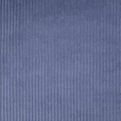 100% Cotton Jumbo Cord Fabric - Washed Denim Blue