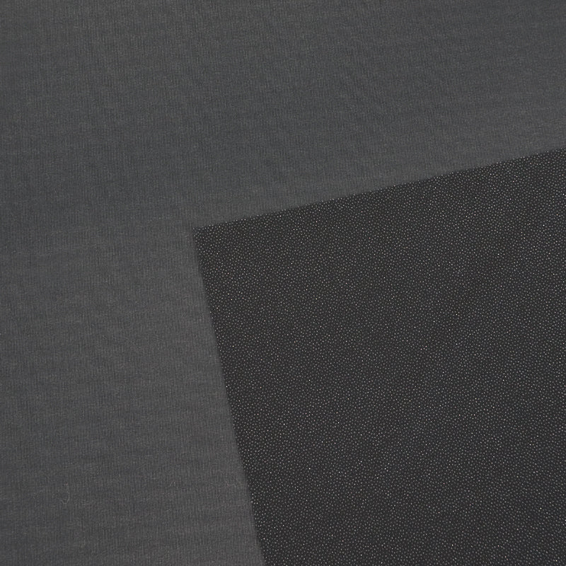 Iron on Polyester Knit Interfacing Fabric - Black
