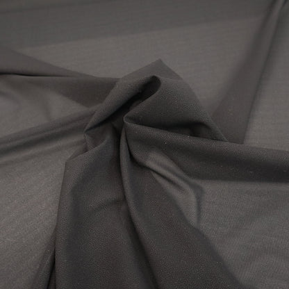 Iron on Polyester Knit Interfacing Fabric - Black