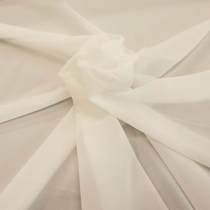 Iron on Polyester Knit Interfacing Fabric - White