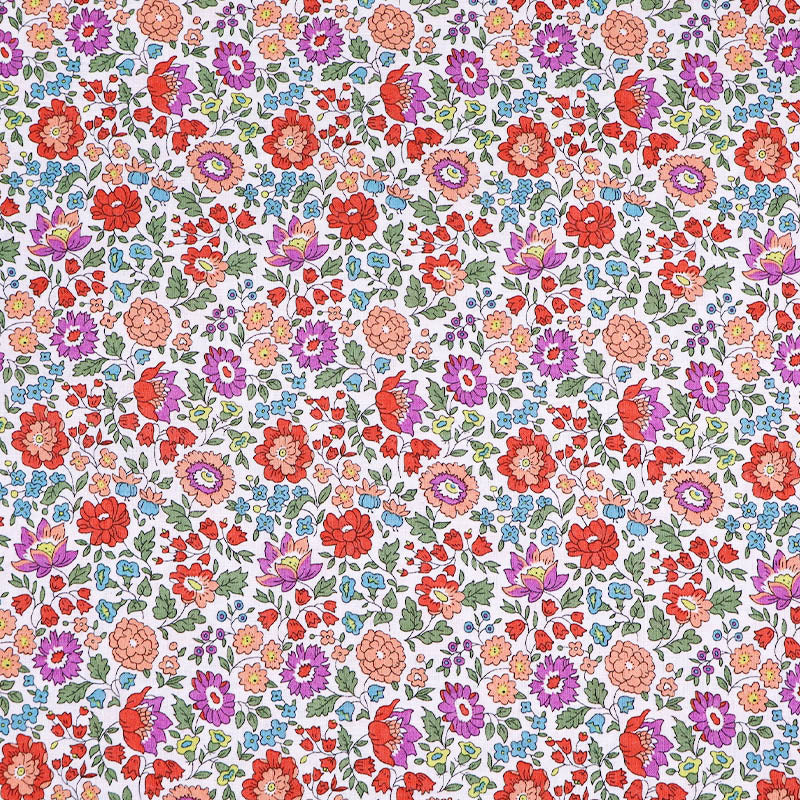 55% Linen 45% Cotton Liberty Fabrics Floral - D'Anjo Augusta