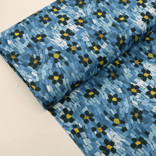 Liberty Fabrics Tana Lawn™ - Daisy Roar - Blue