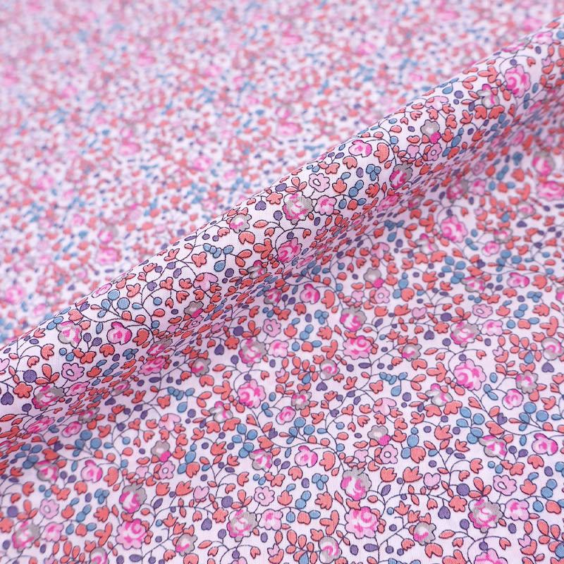 100% Cotton Lawn Liberty Fabrics Pink Tana Lawn™ Cotton - Eloise