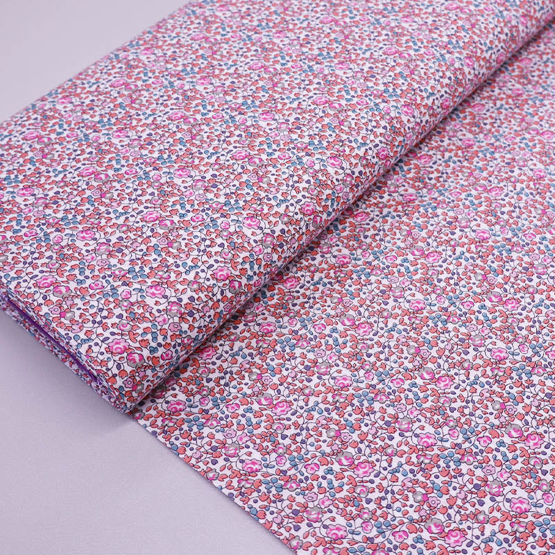 100% Cotton Lawn Liberty Fabrics Pink Tana Lawn™ Cotton - Eloise