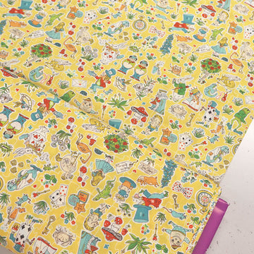 Liberty Fabrics Tana Lawn™ - Gallymoggers Reynard - Yellow