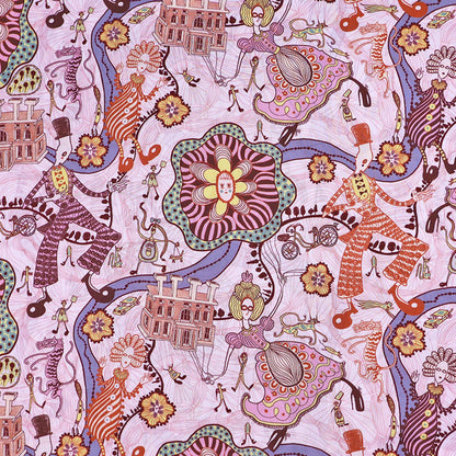 Liberty Fabrics Tana Lawn™ - Grayson Perry - Shirley Smith - White
