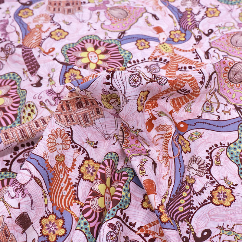 Liberty Fabrics Tana Lawn™ - Grayson Perry - Shirley Smith - White
