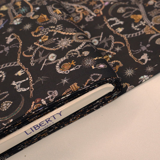 Liberty Fabrics Tana Lawn™ - Forever Heirloom - Black