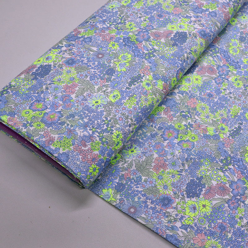 100% Cotton Liberty Fabrics Organic Tana Lawn™ - Margaret Annie in Blue