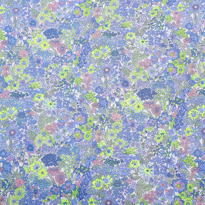 100% Cotton Liberty Fabrics Organic Tana Lawn™ - Margaret Annie in Blue