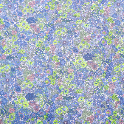 100% Cotton Liberty Fabrics Organic Tana Lawn™ - Margaret Annie in Blue