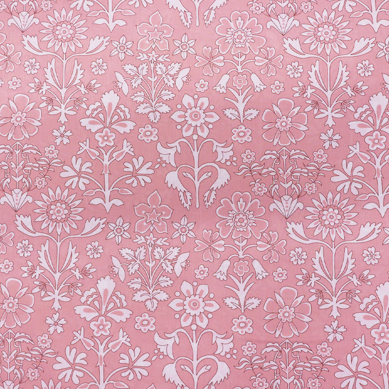 Liberty Fabrics Tana Lawn™ - Marlow Mono - Pale Pink and White cotton lawn floral fabric