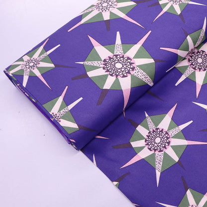 100% Cotton Liberty Fabrics Tana Lawn™ Cotton - Meteor - Purple