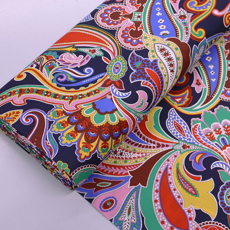 100% Cotton Liberty Fabrics Tana Lawn™ Cotton - Paisley Fanfare