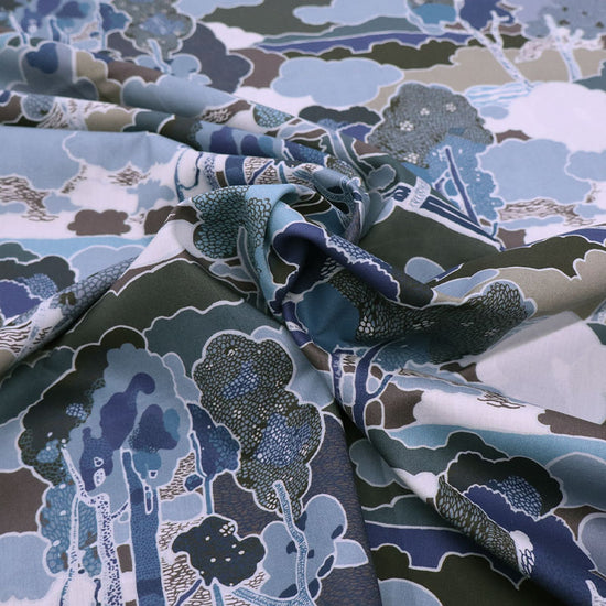 Liberty Fabrics Tana Lawn™ Cotton | Prospect Road | Blue – Fabrics Galore