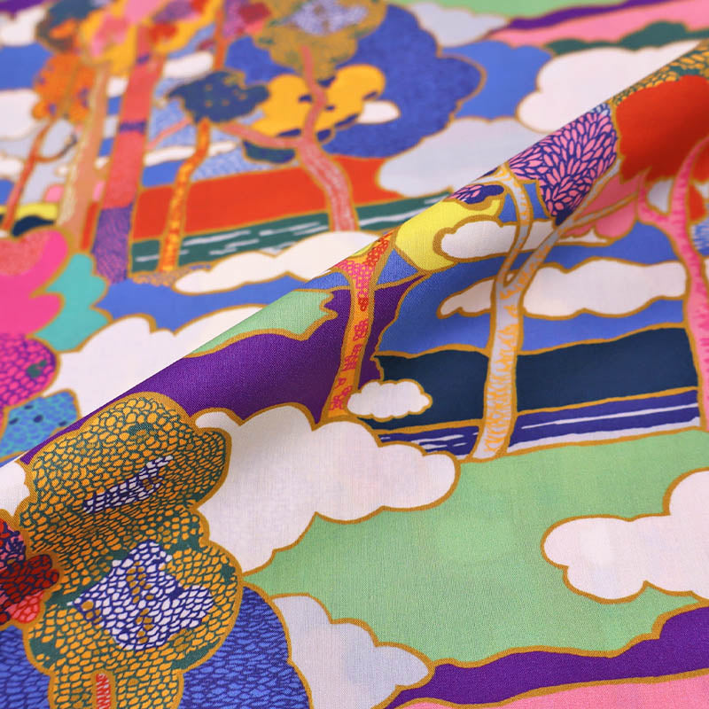 100% Cotton Lawn Liberty Fabrics Tana Lawn™ Cotton - Prospect Road