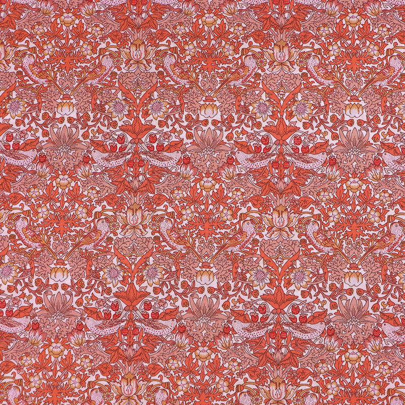 Liberty Fabrics Tana Lawn™ - Strawberry Thief - Terracotta