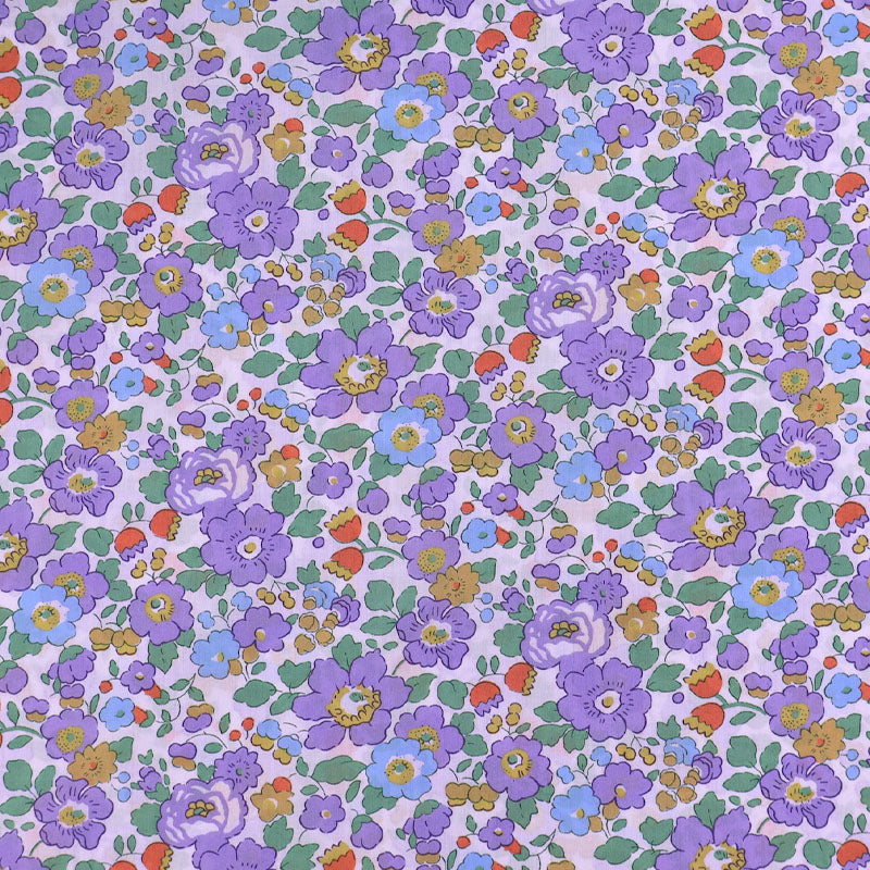 Liberty Fabrics Tana Lawn™ Cotton - Betsy - Lilac