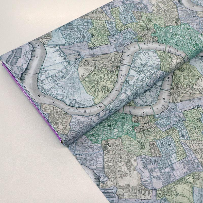 Liberty Fabrics Tana Lawn™ Cotton - Cary's Patchwork Tana Lawn - Blue