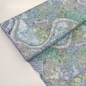 Liberty Fabrics Tana Lawn™ Cotton - Cary's Patchwork Tana Lawn - Blue