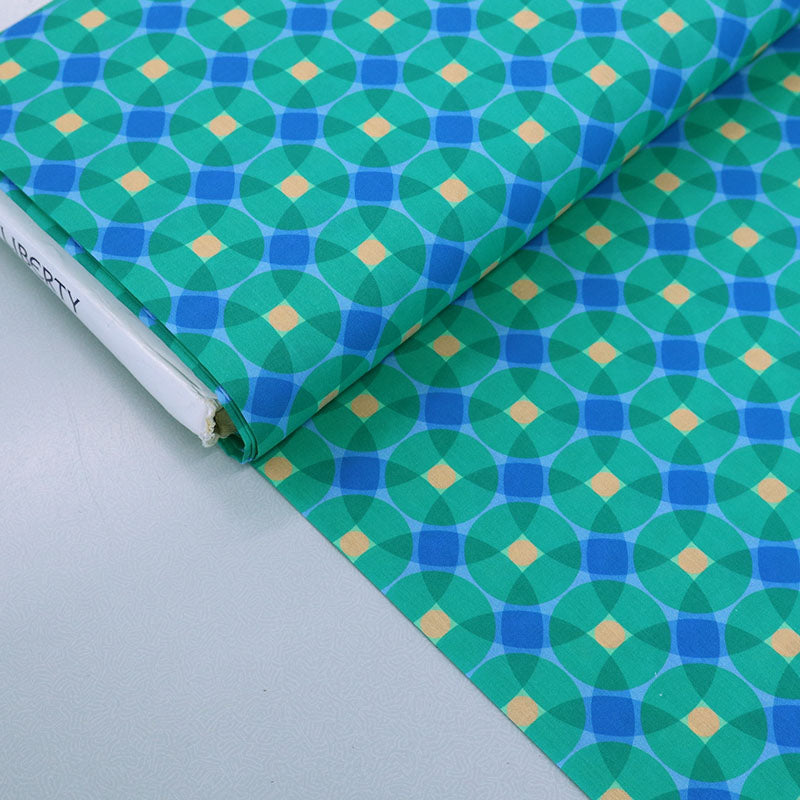 Green Chain Tana Lawn cotton by Liberty Fabrics