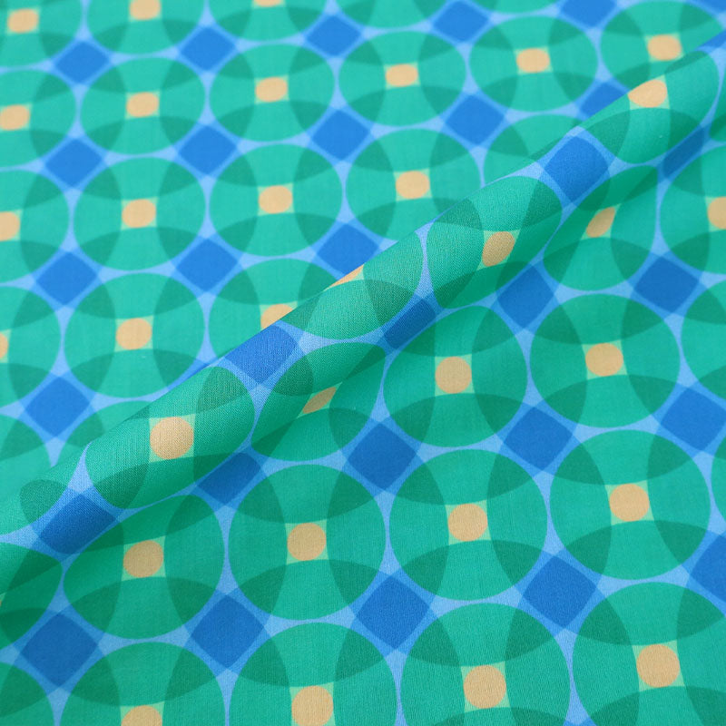 Green Chain Tana Lawn cotton by Liberty Fabrics