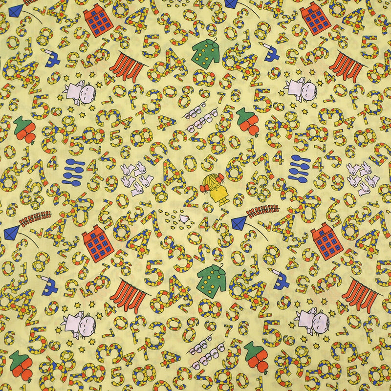 Liberty Fabrics Tana Lawn™ Cotton - Counting - Yellow
