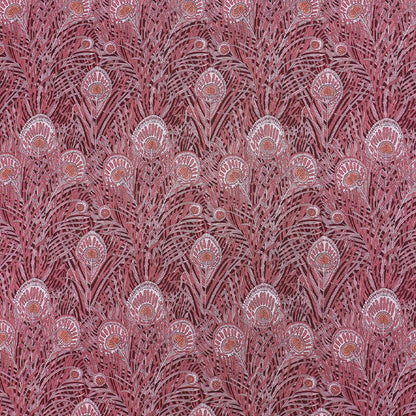 100% Cotton Tana Lawn™ Liberty Cotton Lawn Fabric - Burgundy and Pink Queen Hera print