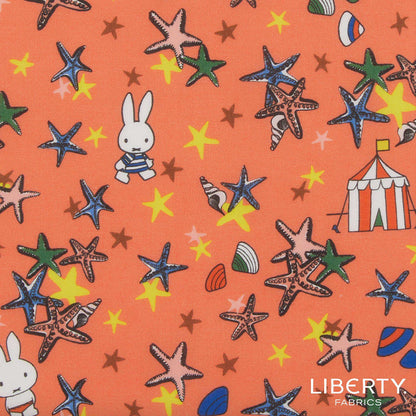 Liberty Fabrics Tana Lawn™ Cotton - Seaside Escape - Orange
